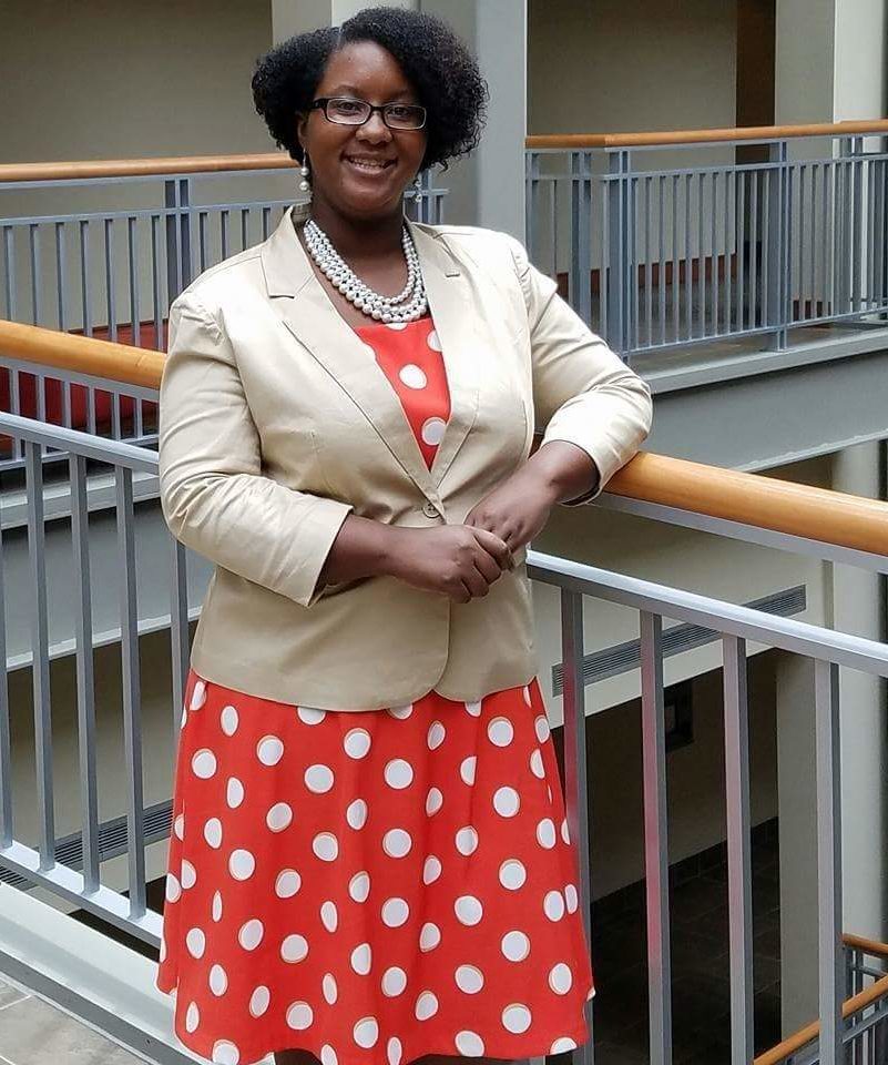 NaQuaina Moore, Co-Advisor for Minorities in Agriculture, Natural Resources and Related Sciences.