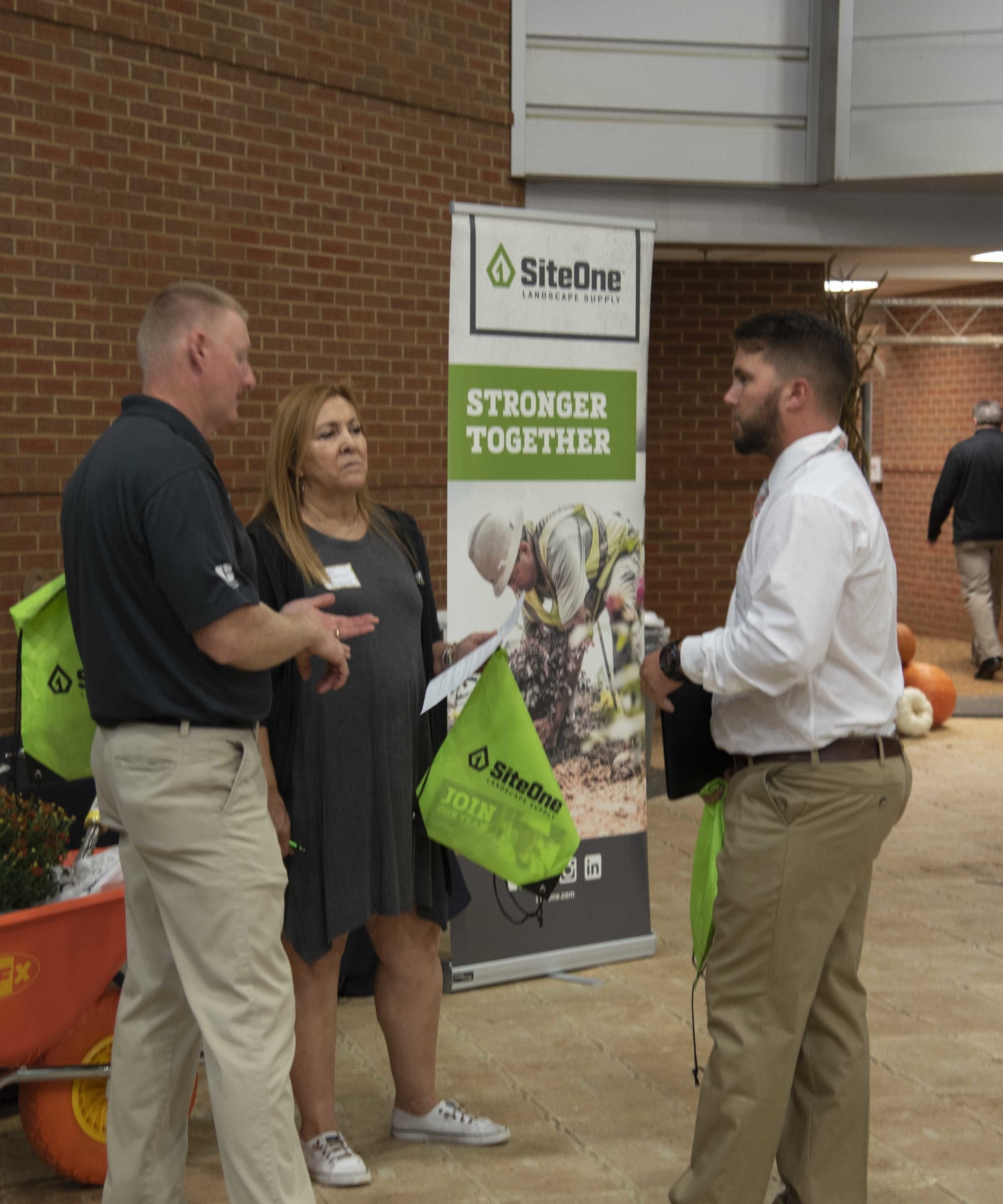 Student Engaging with Employer at Herbert College career fair